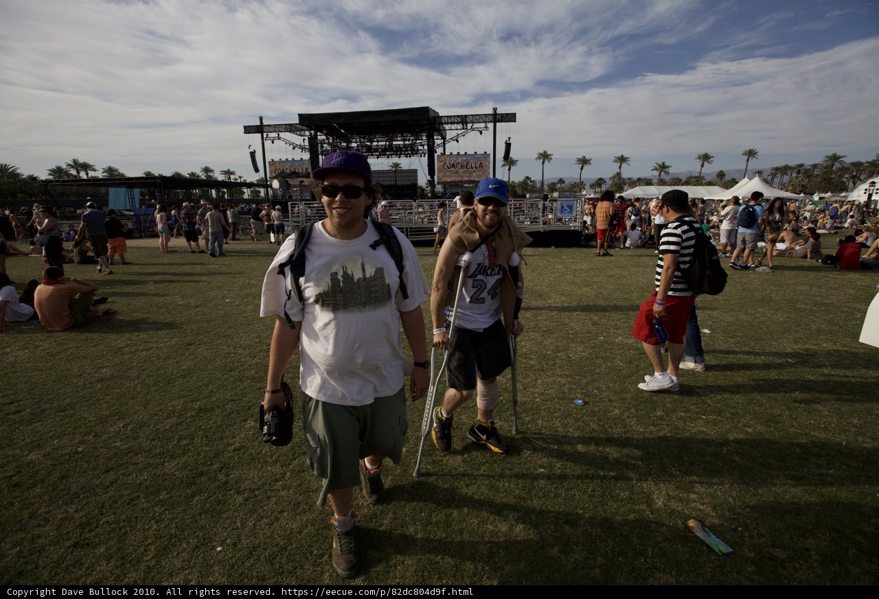 Walking Through the Music Festival