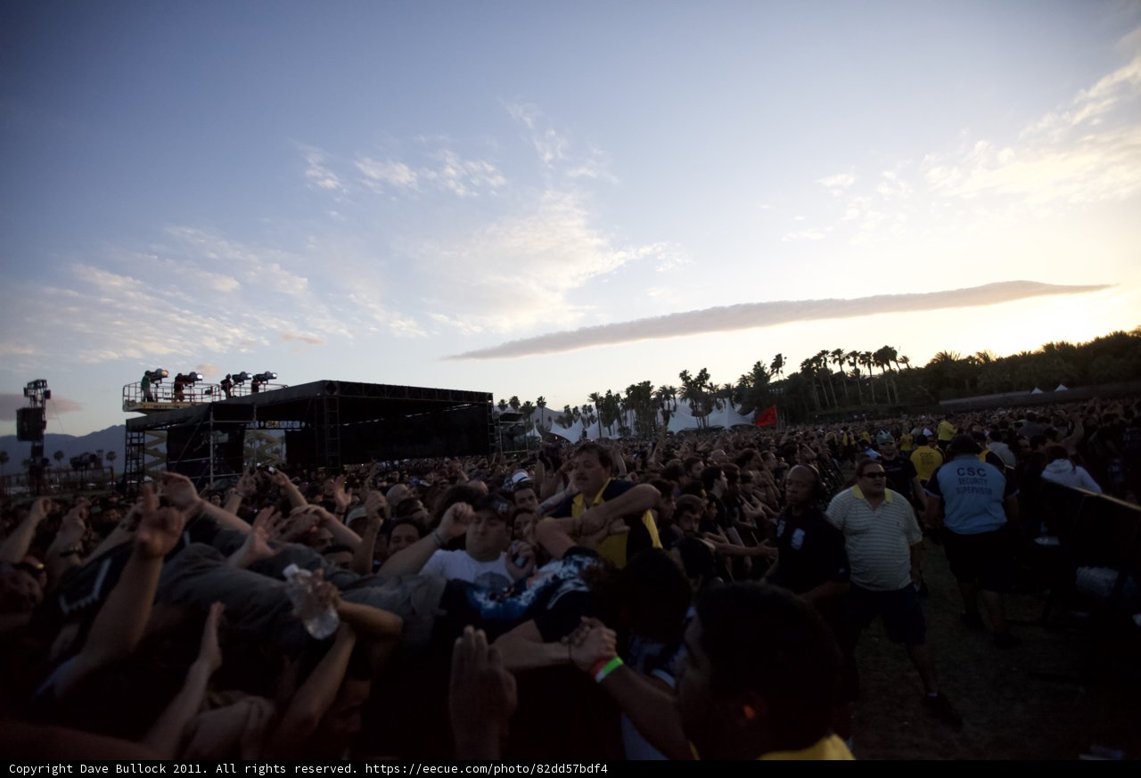 Hiroyuki Kaiō and the Epic Crowd at the 2011 Big Four Festival
