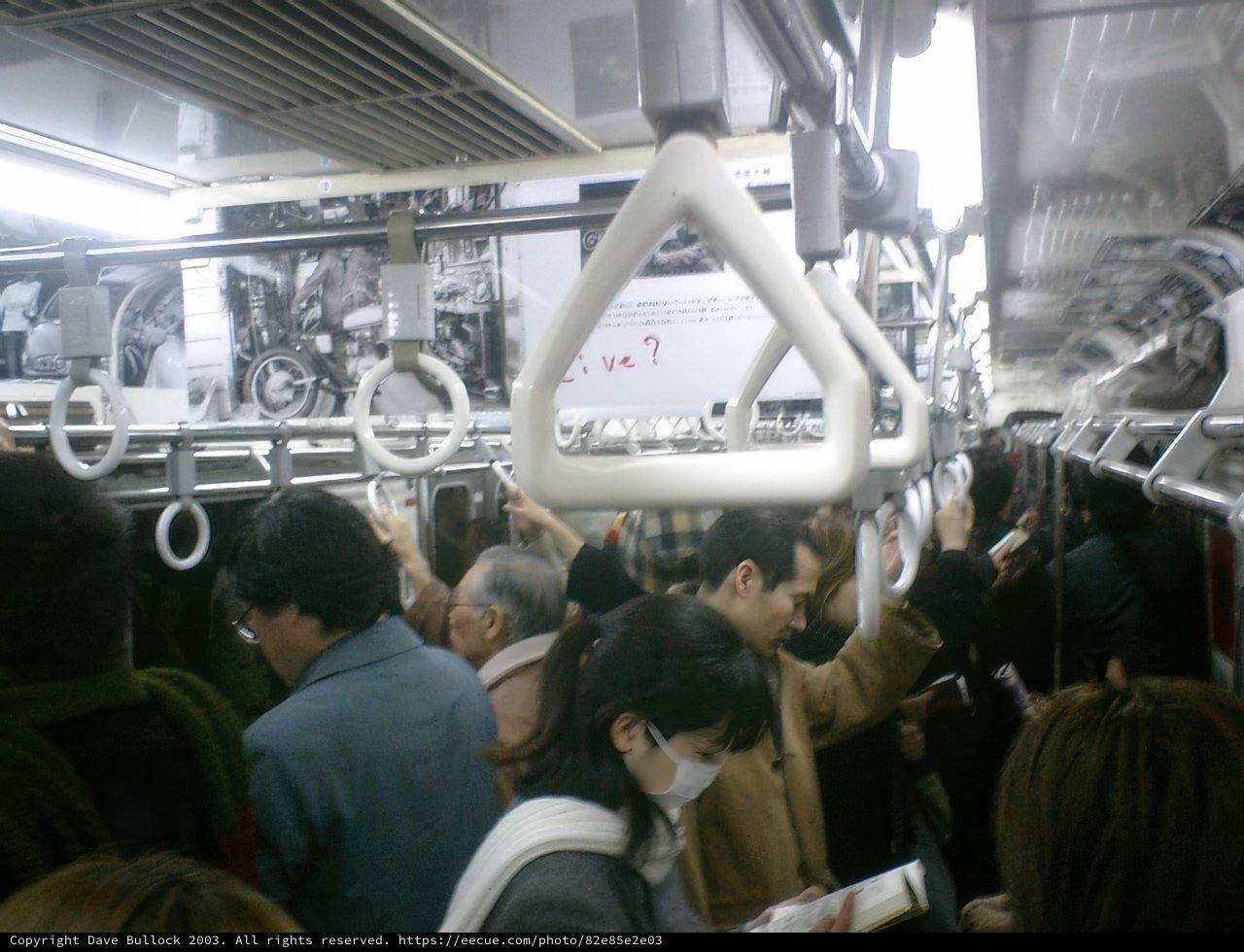 Commuting in Tokyo