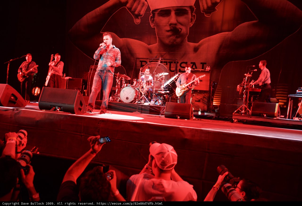 Morrissey Rocks the Stage at Coachella 2009