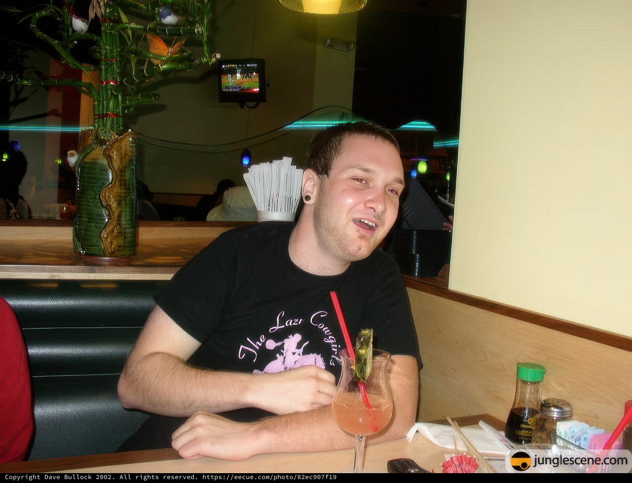 Relaxing with a Mojito