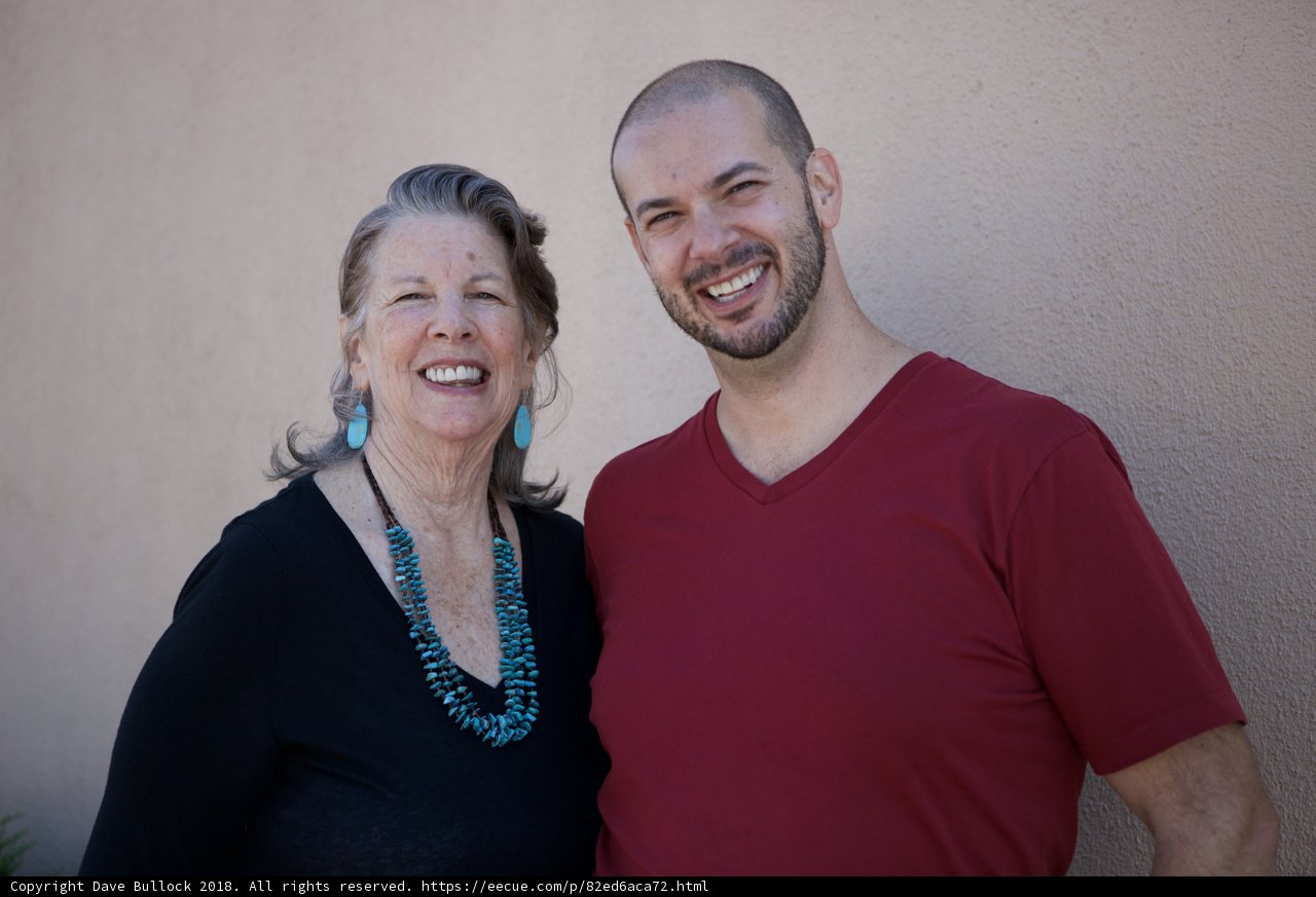 Portrait of Rhoda B and Dave B