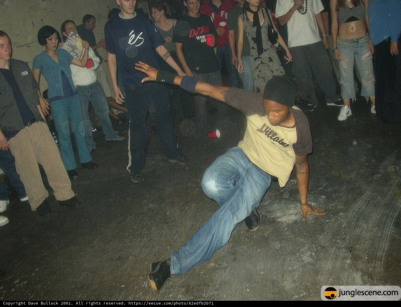 Skating Through the Crowd