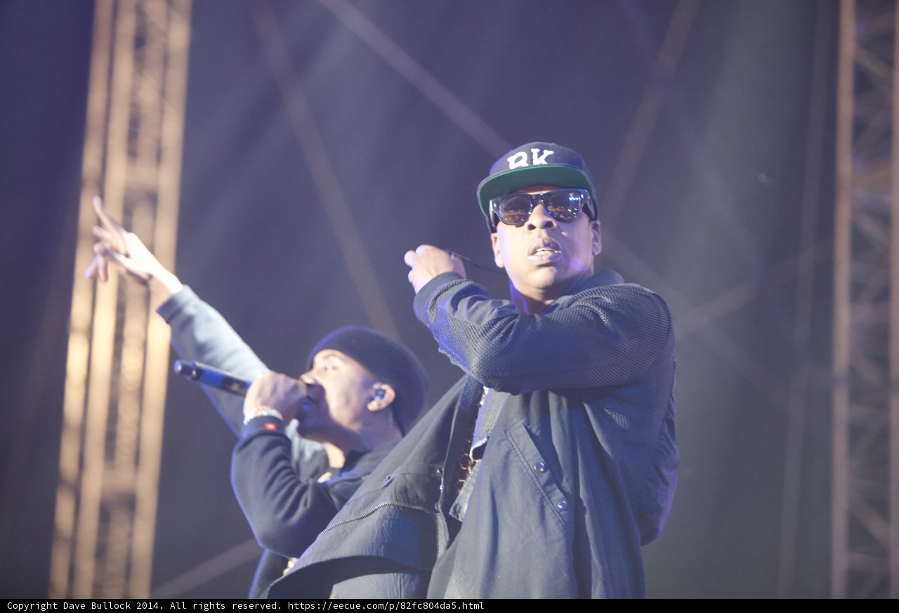 Jay-Z Takes the Stage with a Friend