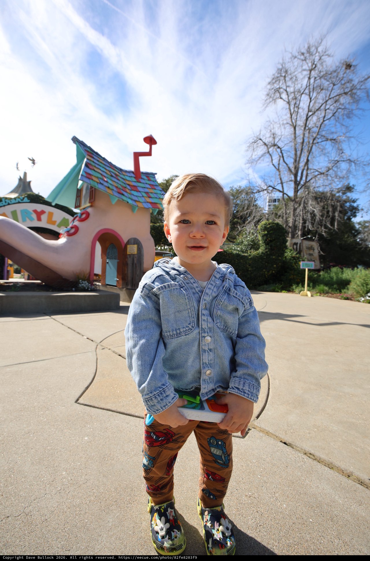 Toddler's Magical Day at Fantasyland Theme Park
