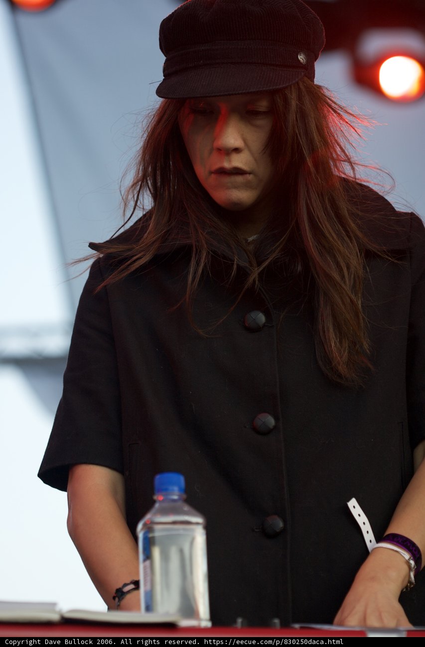 Kazu Makino in a Black Coat