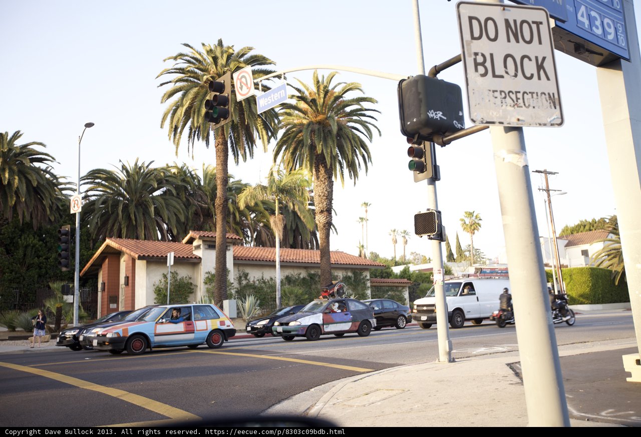 Intersection on a Sunny Day