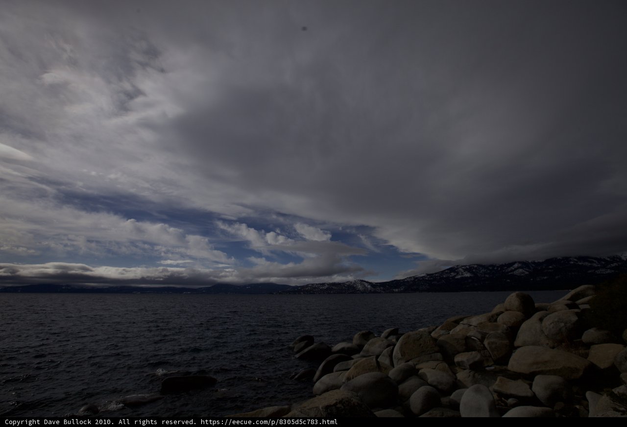 Moody Skies over Tahoe