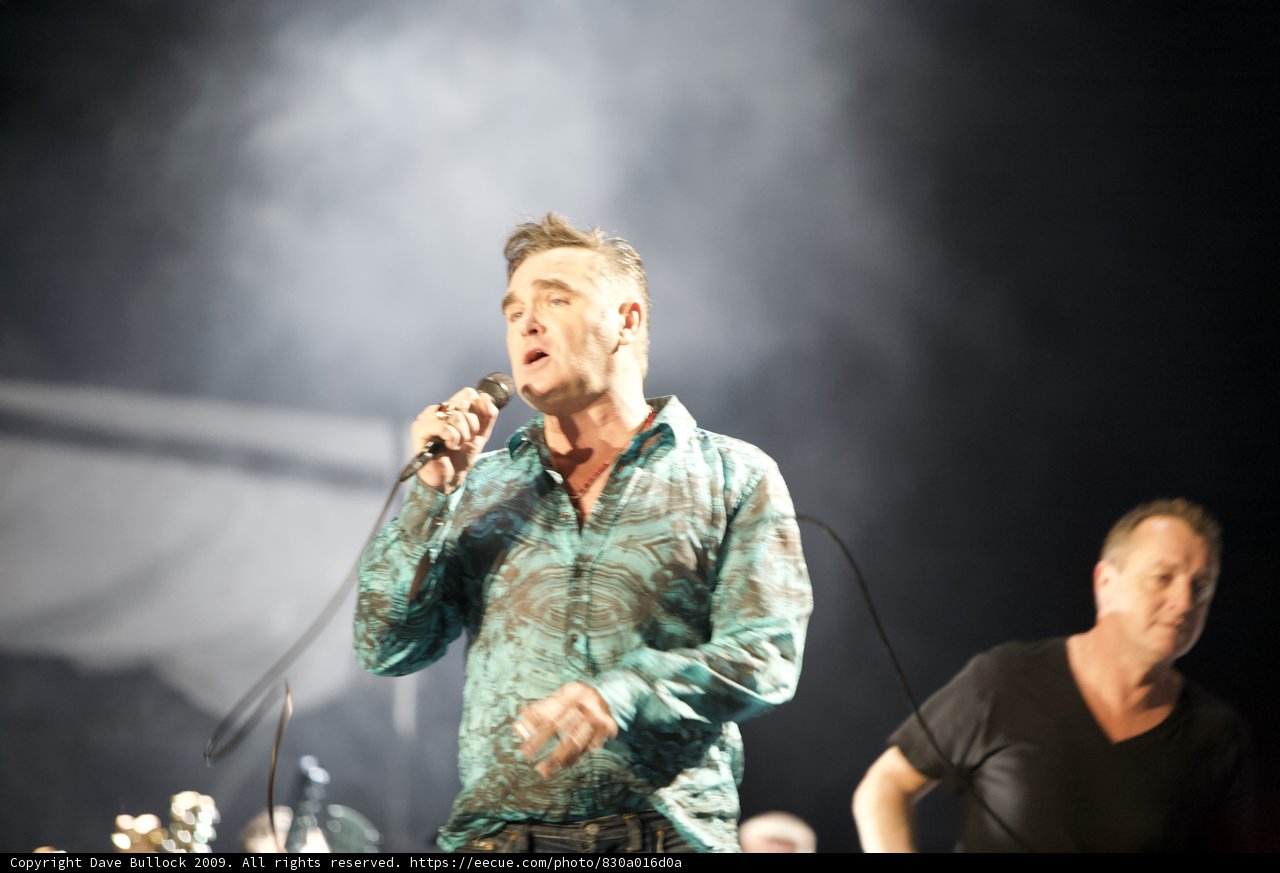 Morrissey Rocks Coachella 2009
