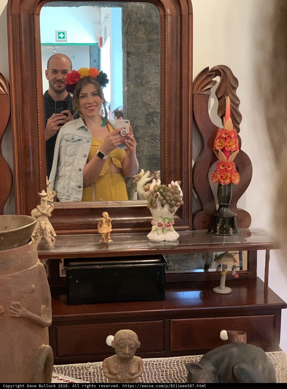 Selfie Time in the Dressing Room
