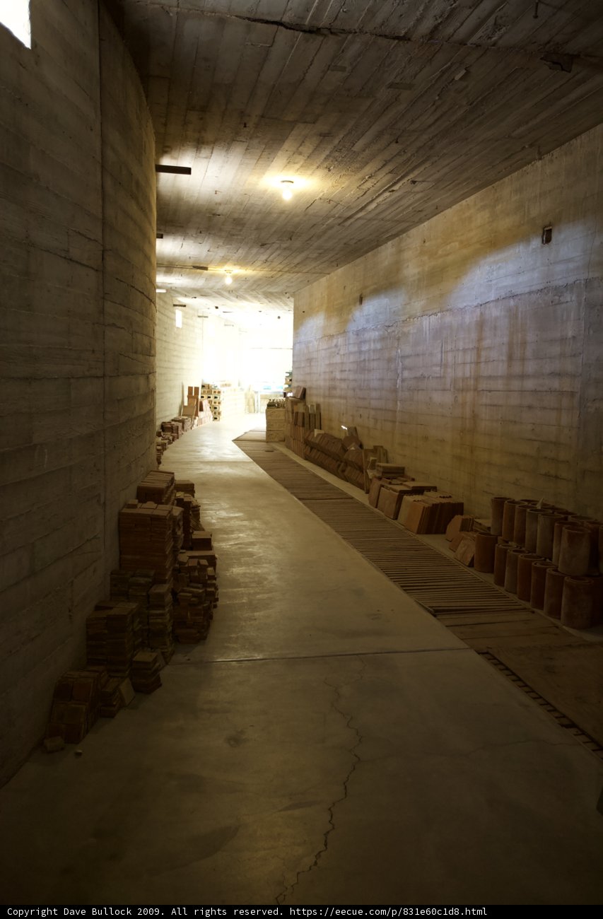 The Long Corridor of Death Valley Tunnel