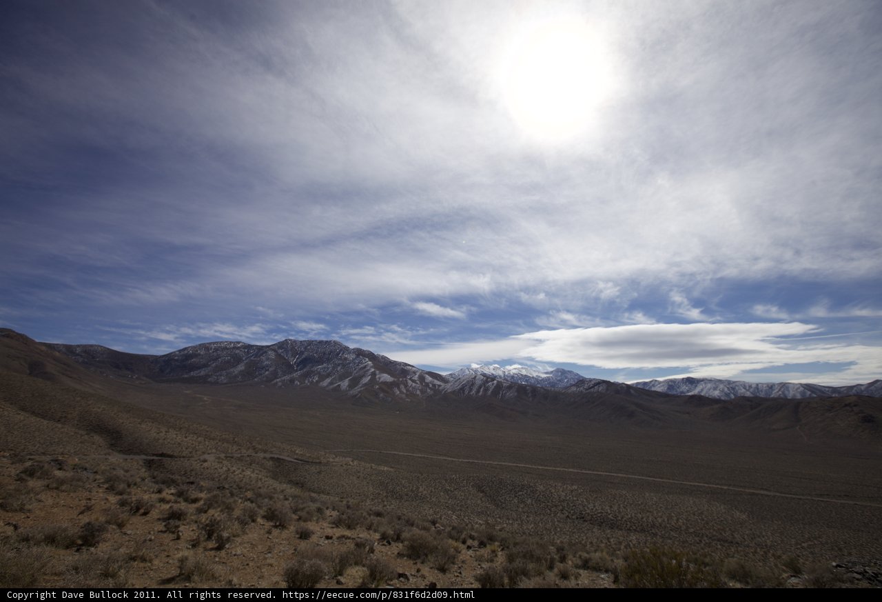Majestic Mountains and Desert Sun