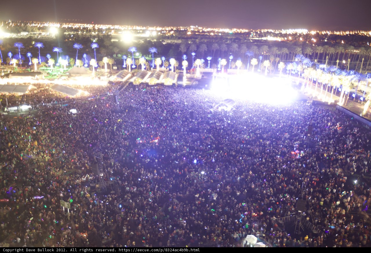 Night Lights at Coachella