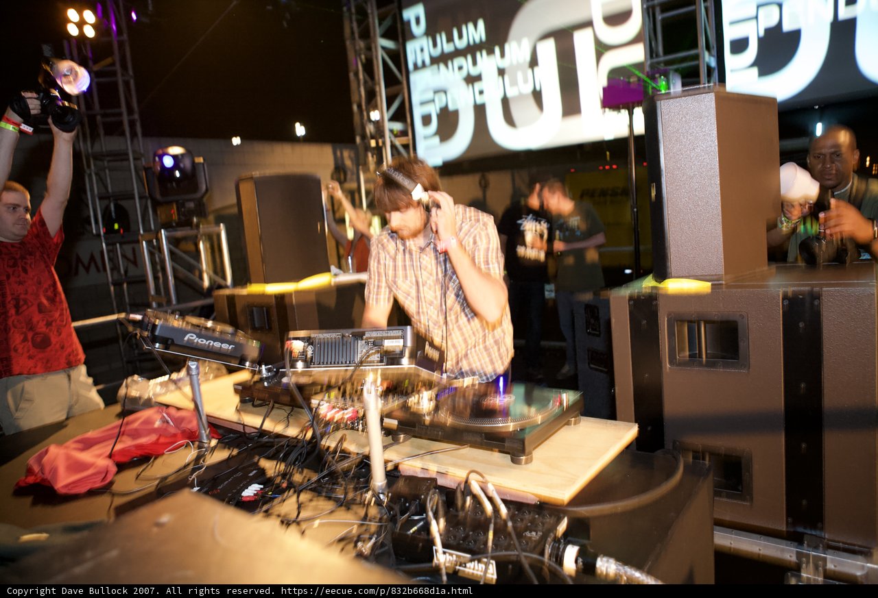 The DJ's Live Performance