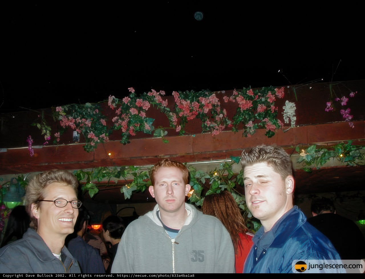 Three Men Enjoying a Night Out