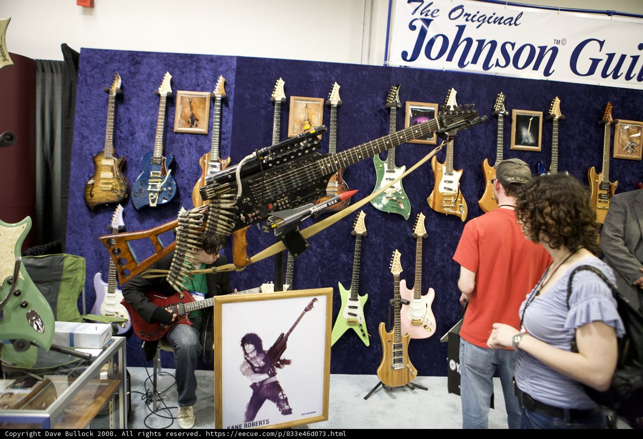 Exploring the World of Guitars at the 2008 NAMM Convention
