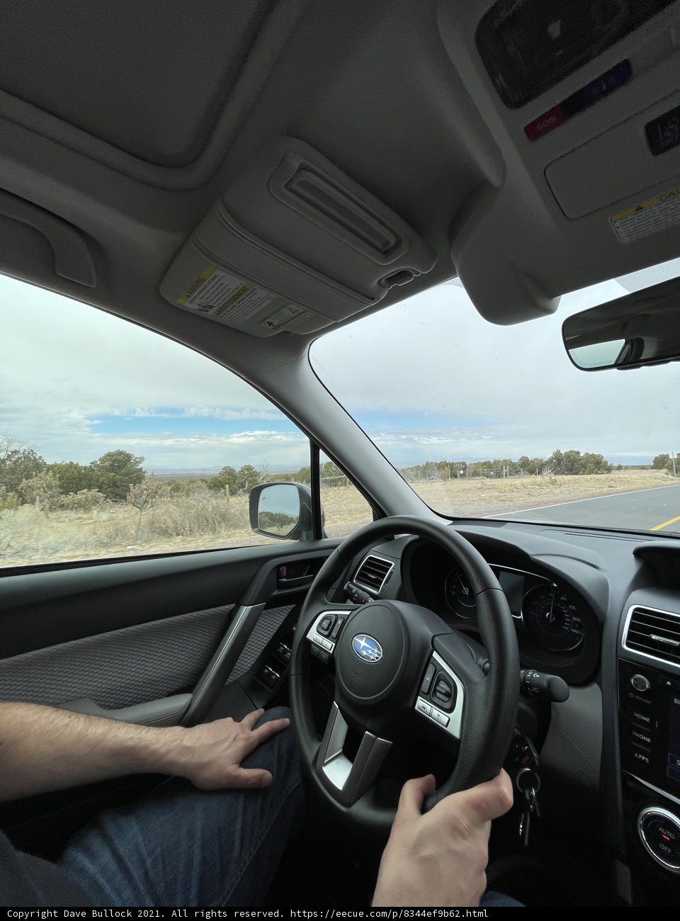 Driving Through Cloudy Skies