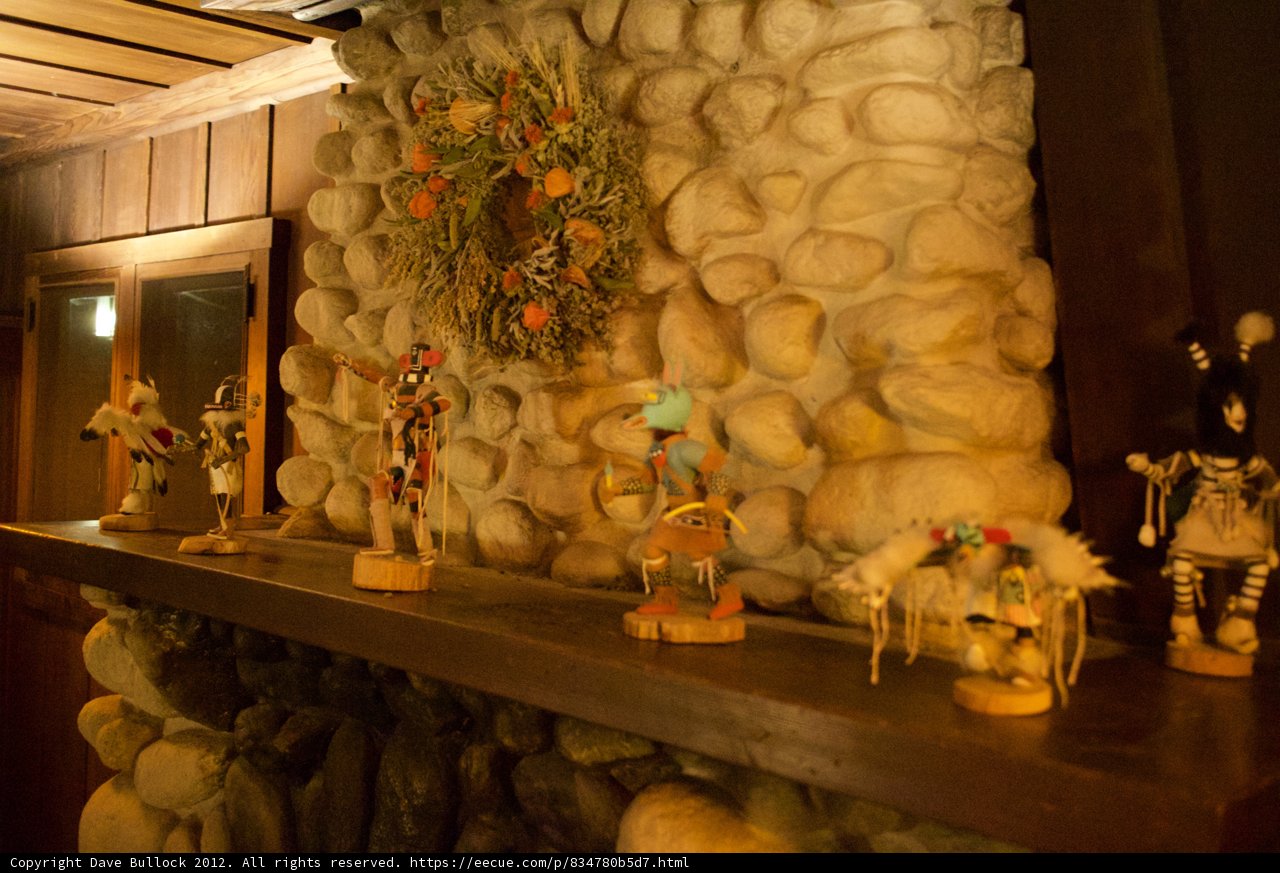 A Cozy Stone Fireplace