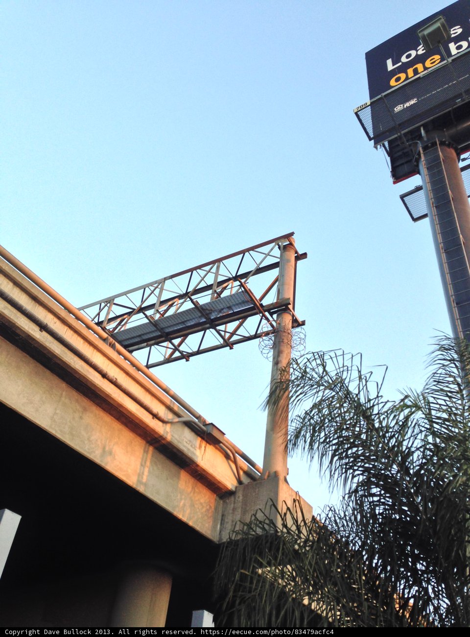 Prominent Advertisement Sign in Los Angeles
