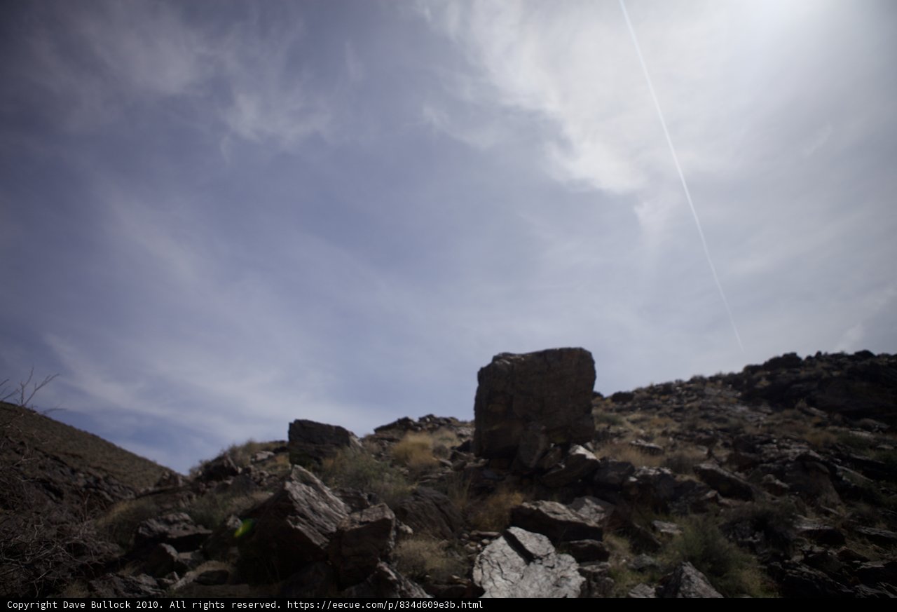 Sky-high view from the rocky plateau