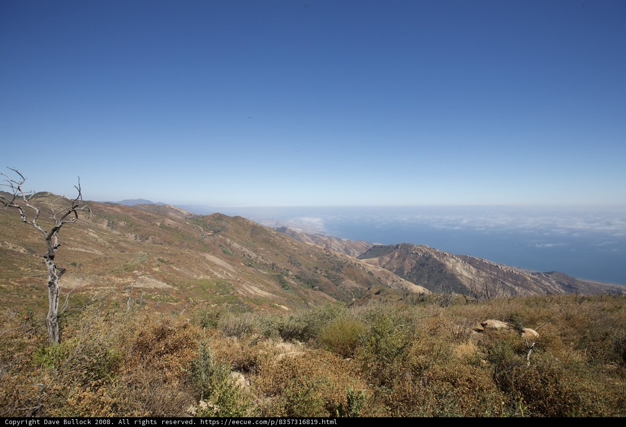 Serene Wilderness from Gaviota Peak