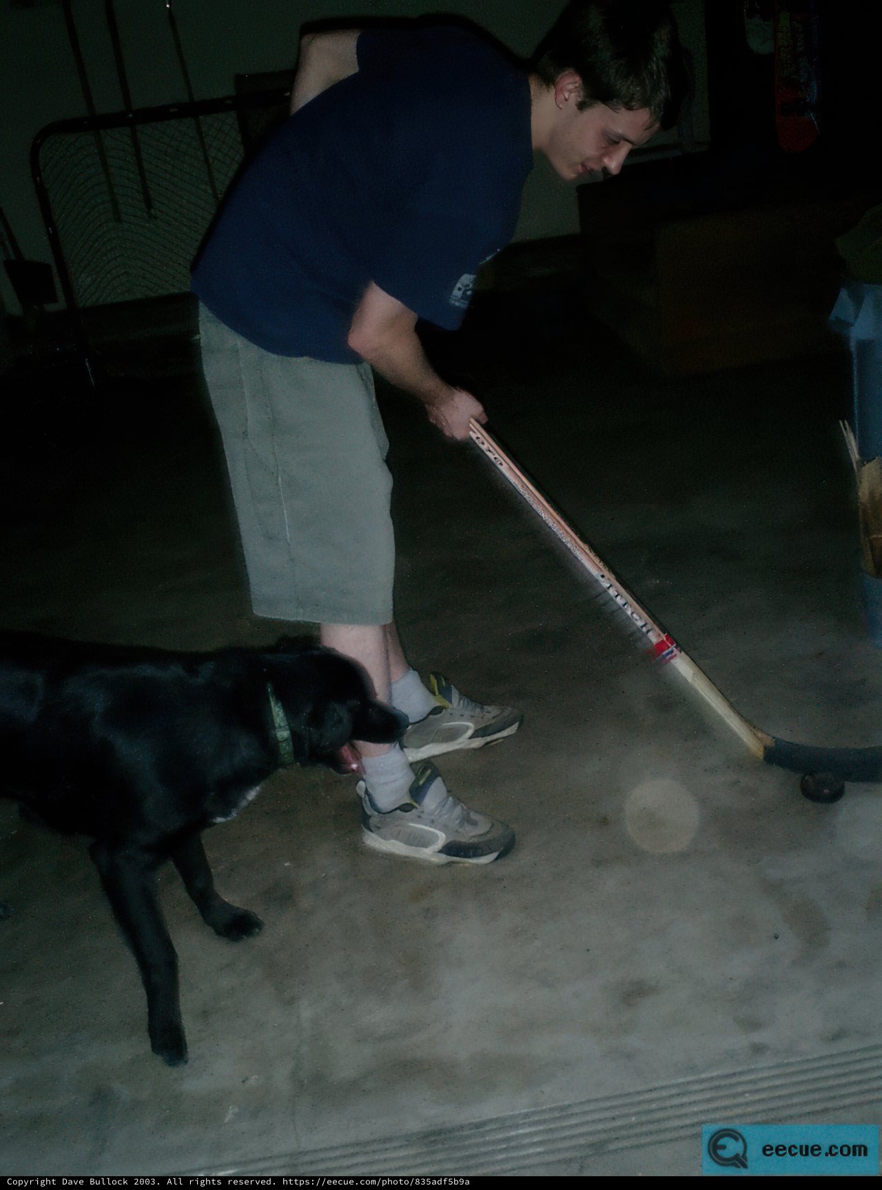Playing Hockey with My Best Friend