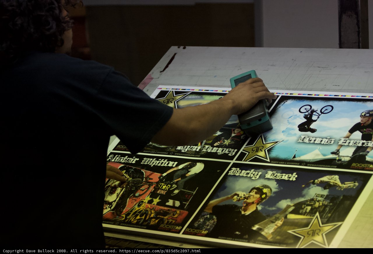 Poster-Making in Progress