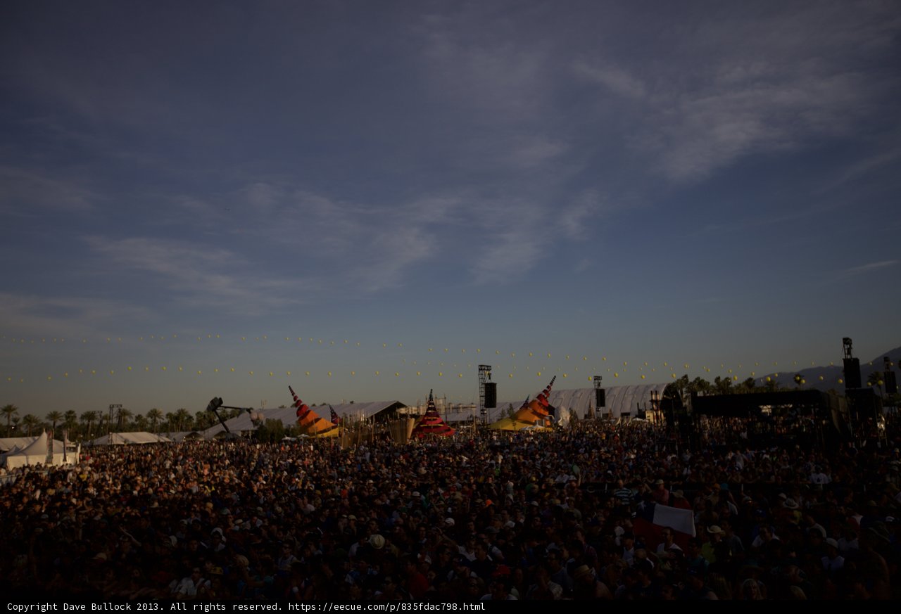 Coachella Concert Crowd