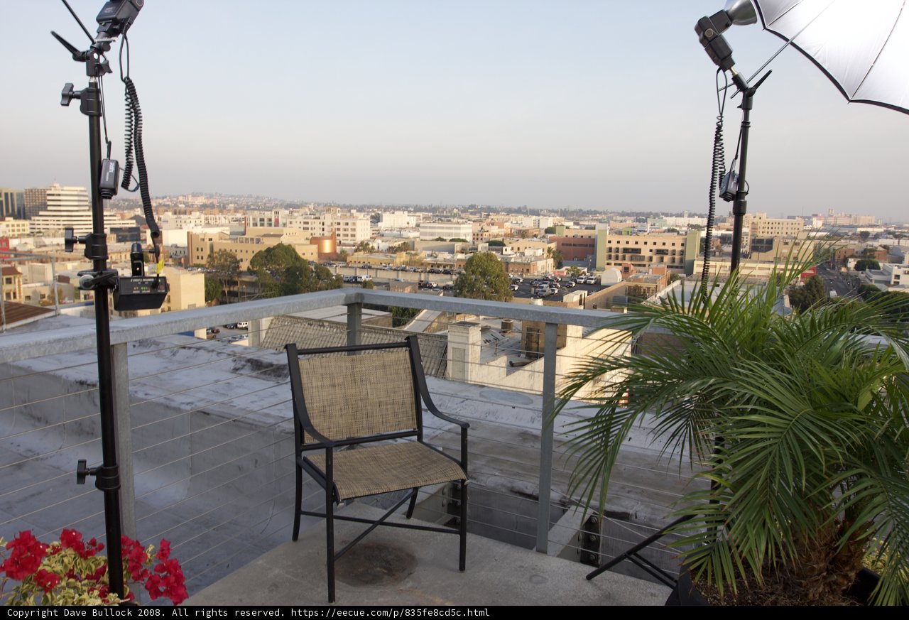 Relaxing on the Balcony