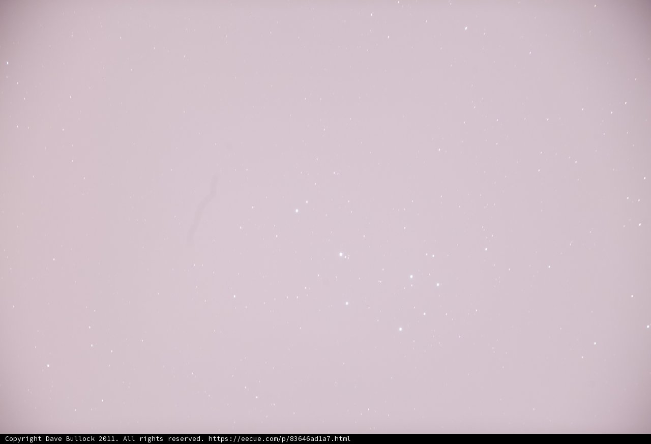 Pink Sky Starscape