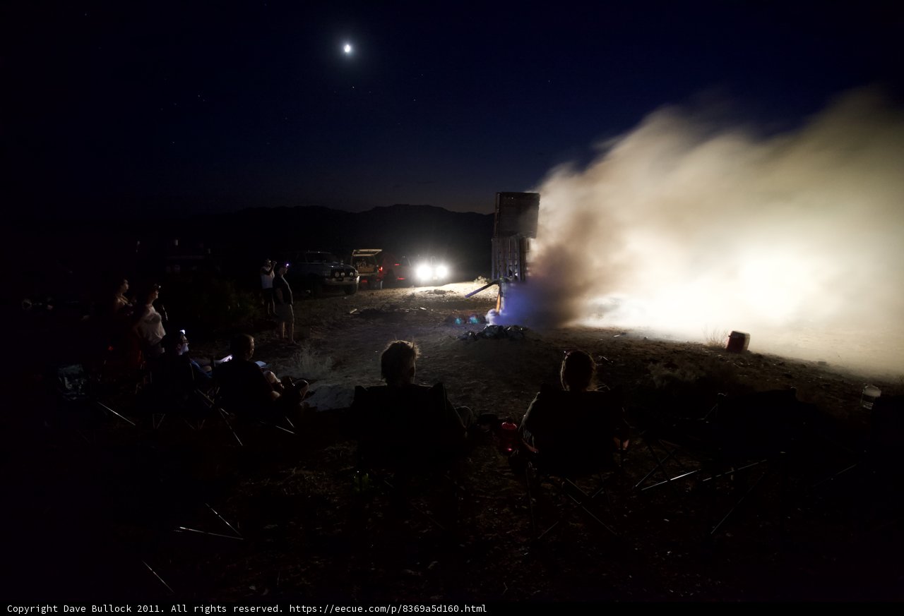 Campfire Under the Starry Night Sky