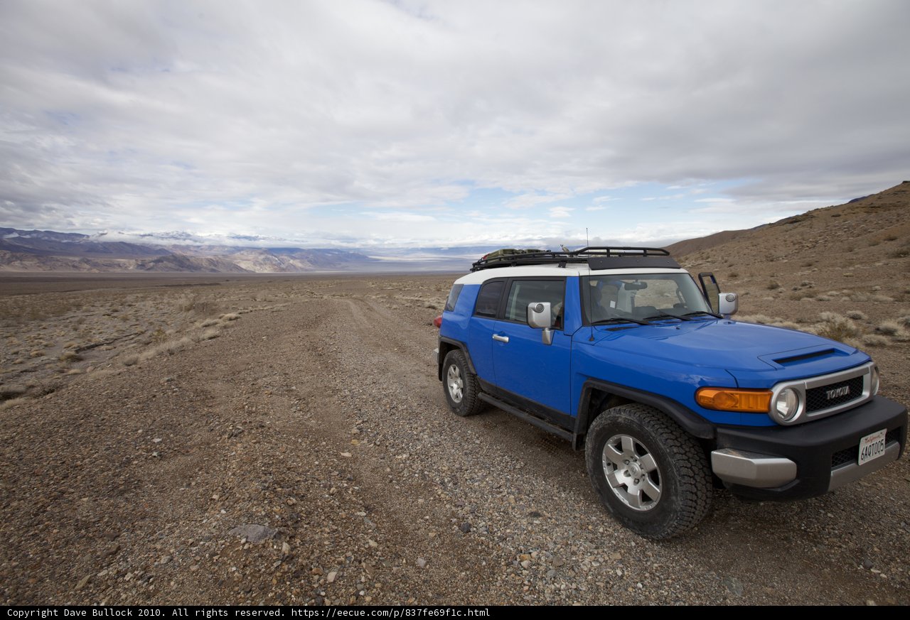 Off-Road Adventure with a Blue FJ Cruiser