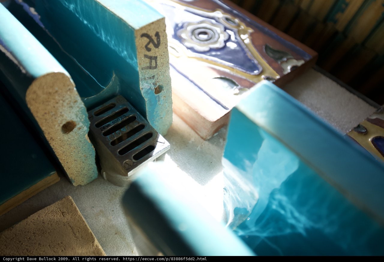Blue Tile Drain