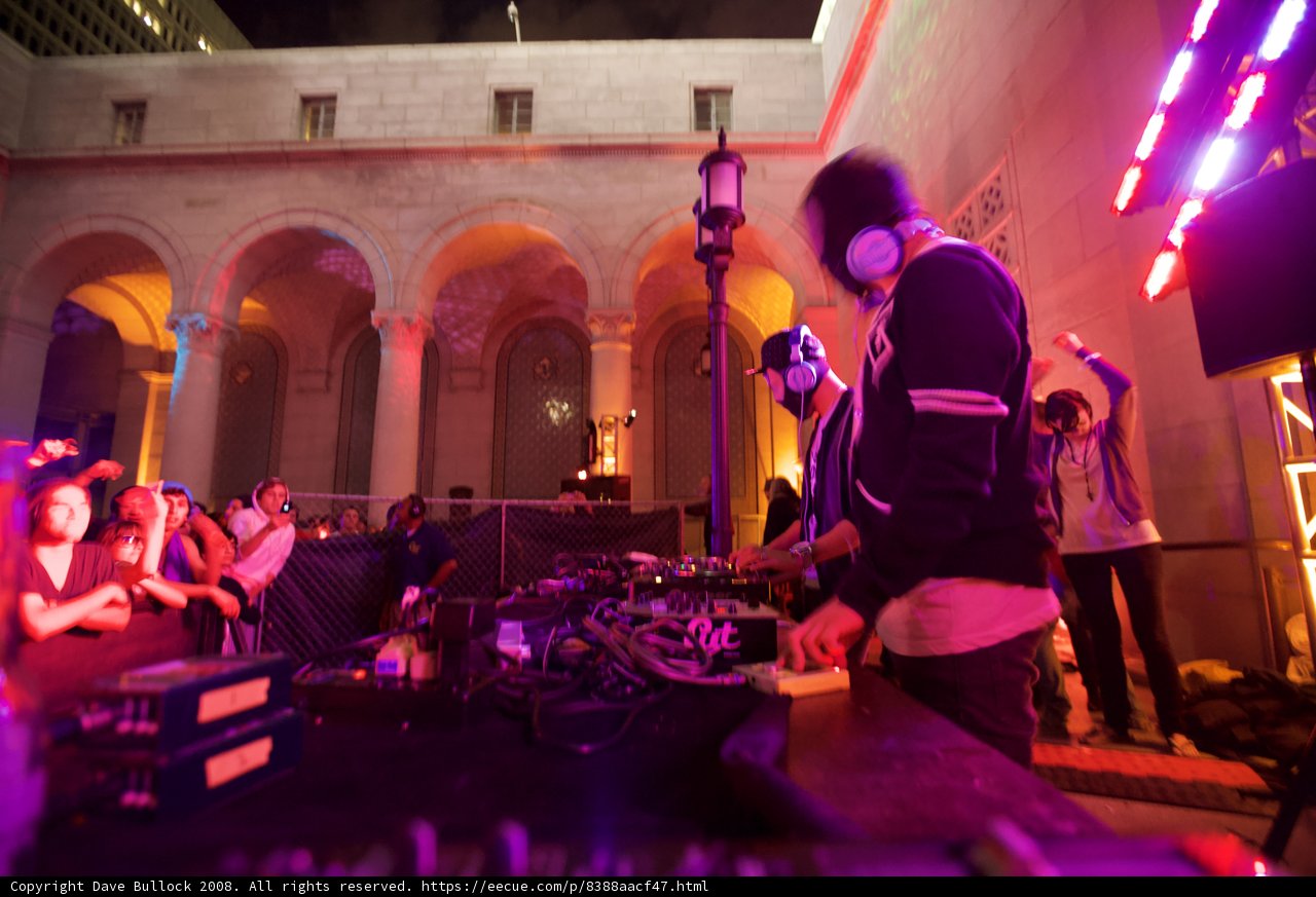 Urban DJ Hype at Concert