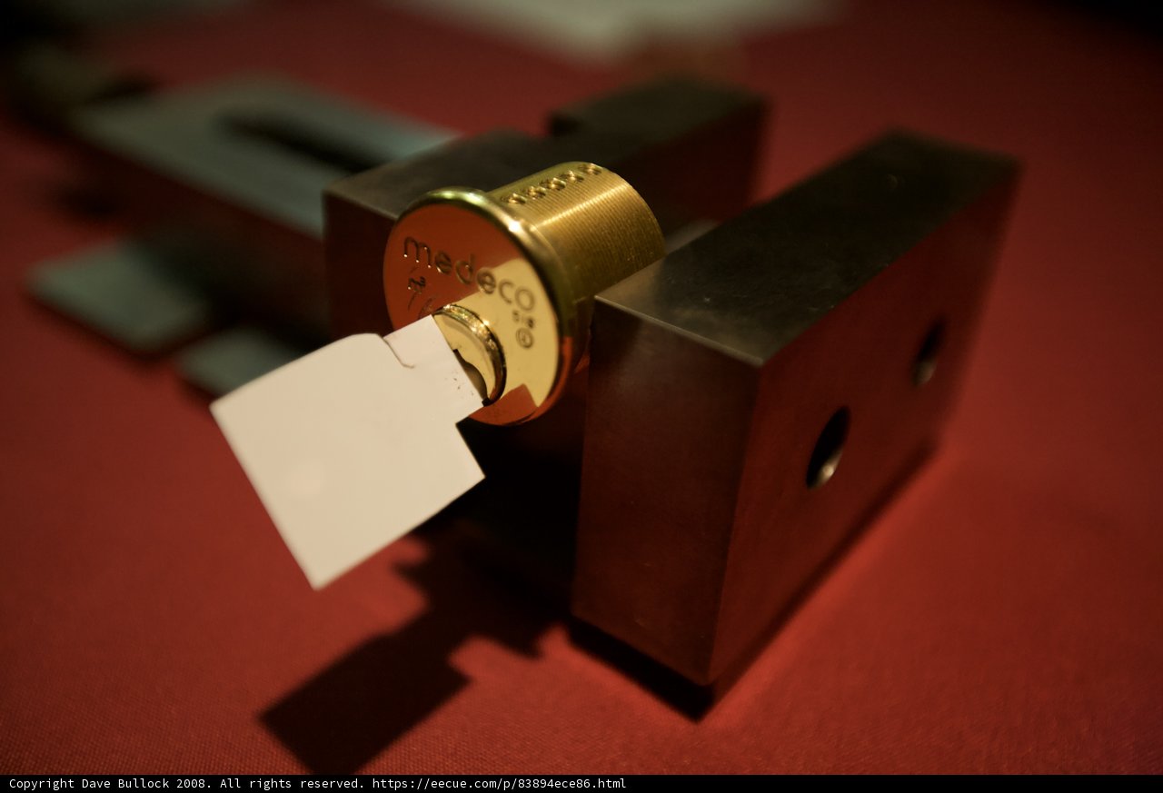 Locked Confidential Papers with Key