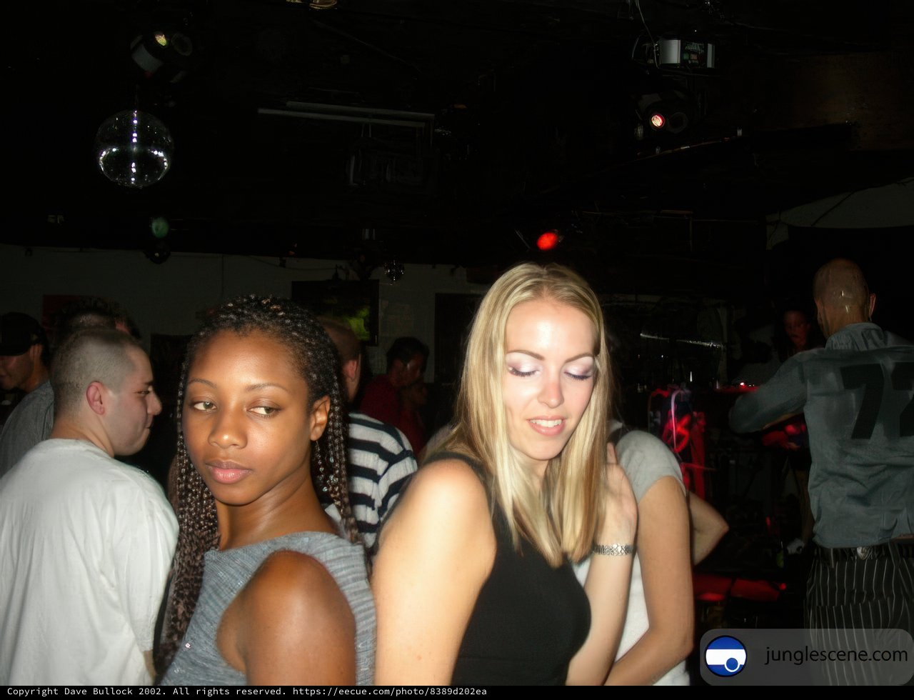 Nightclub fun with friends