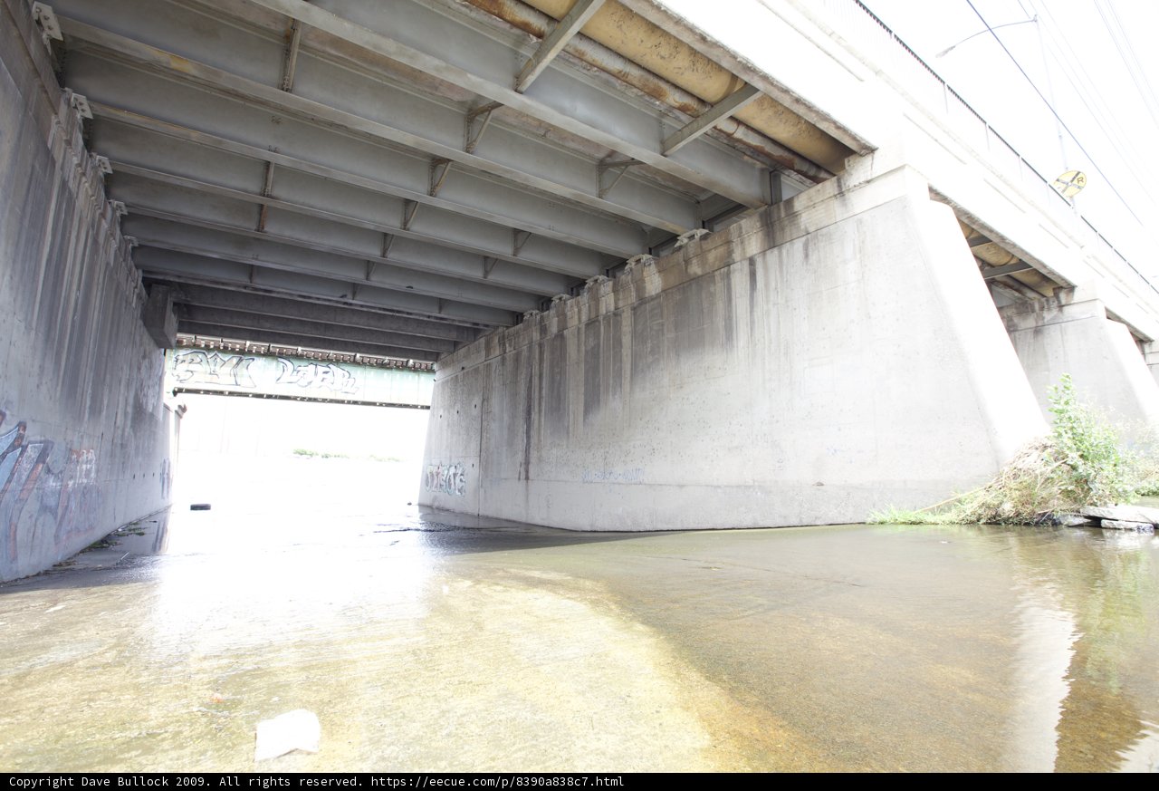 Over the Water: A Concrete Bridge