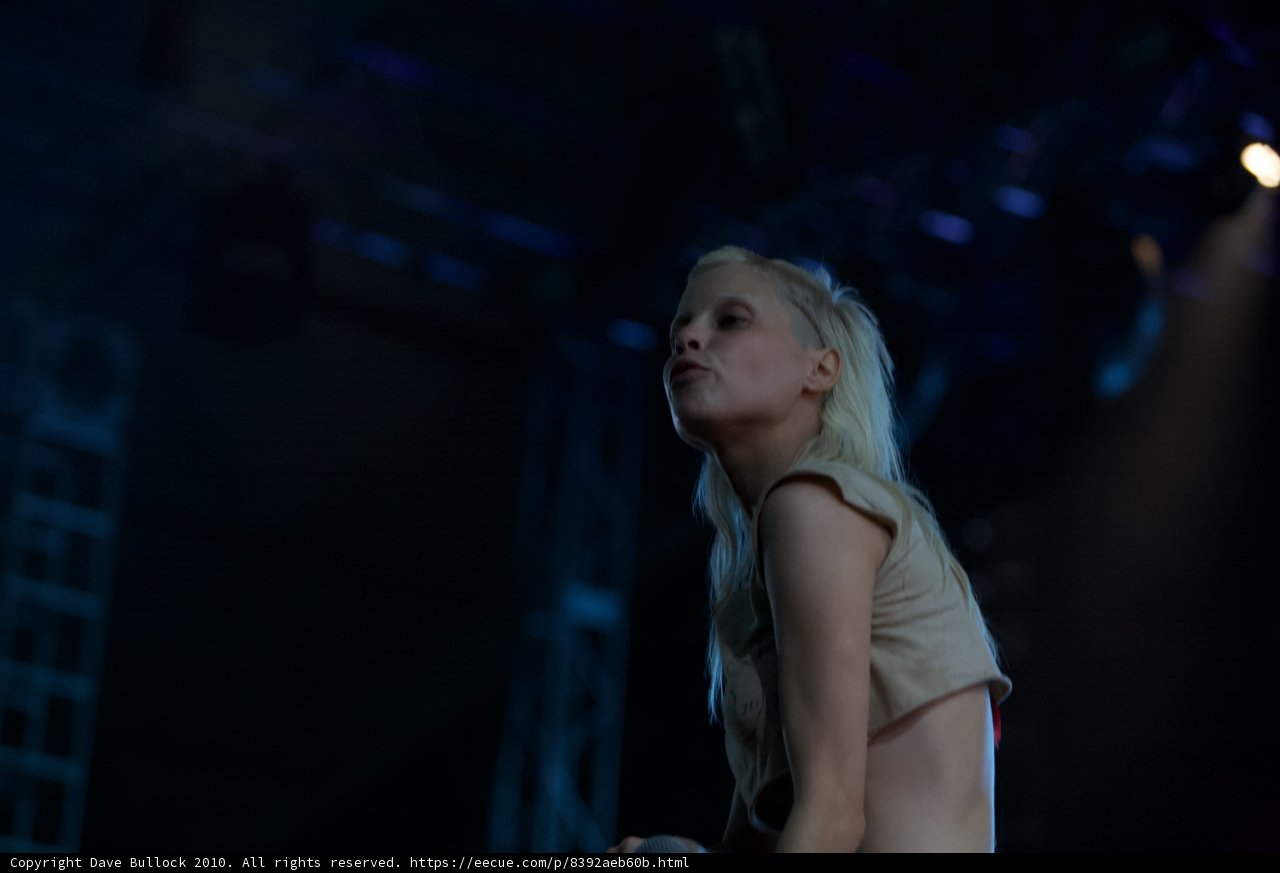 Yolandi Visser lights up Coachella stage