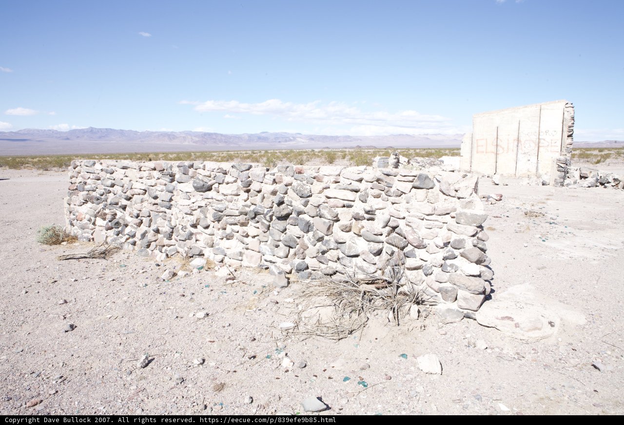 Desert Bunker Wall