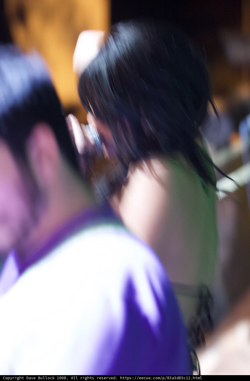 Blurry Dancing at the Club