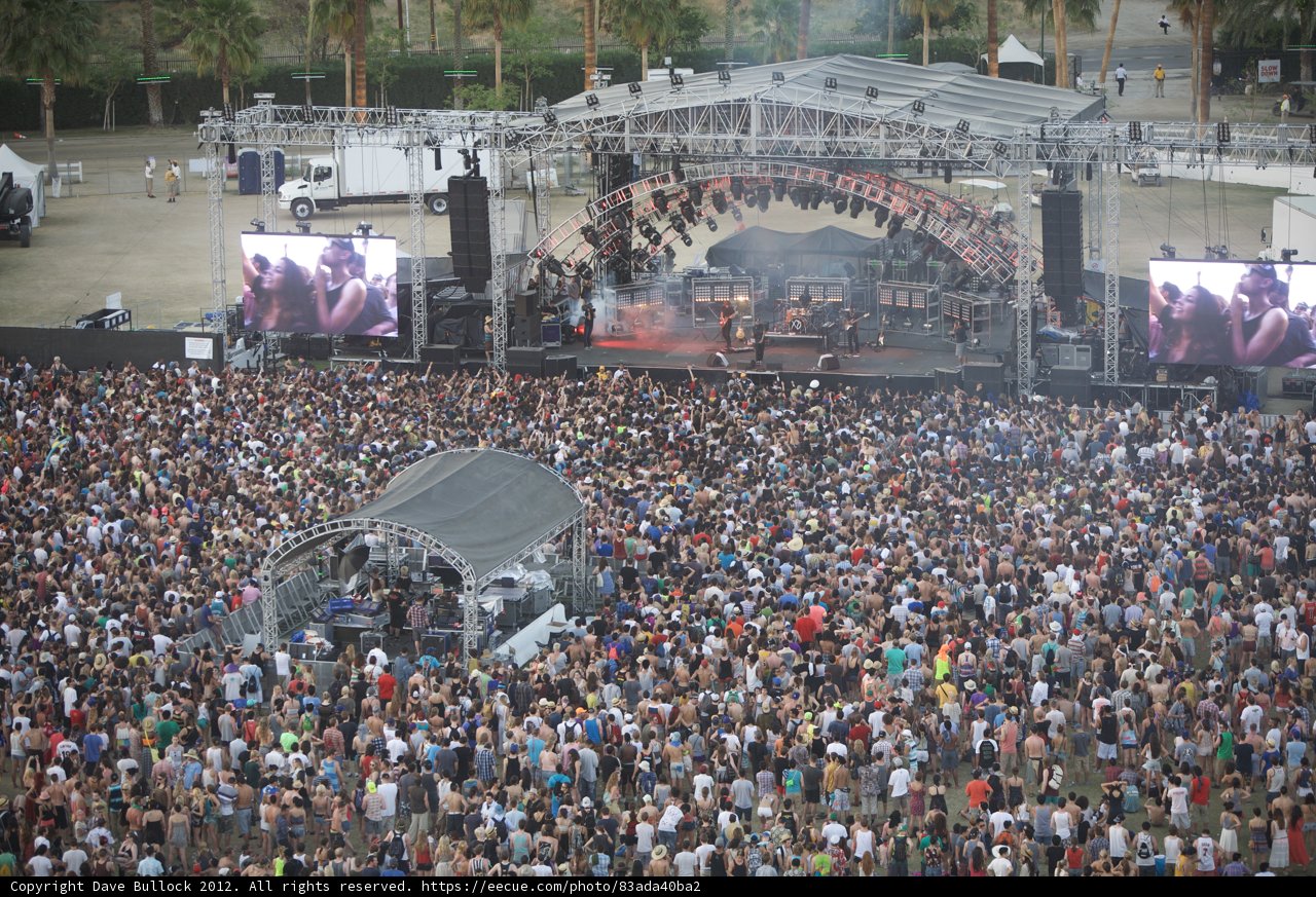 Jam-packed Crowd at Coachella