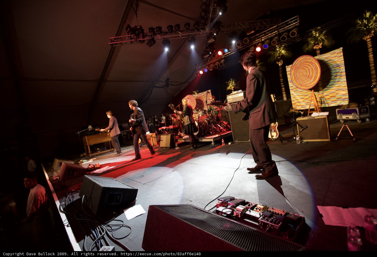Music Band Performance at Coachella 2009