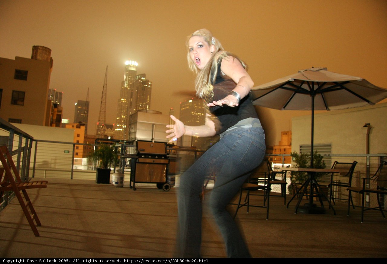 Frisbee Fun on the Rooftop