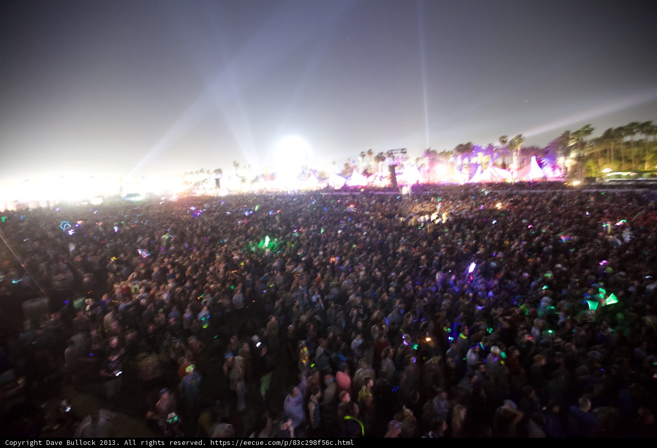 Electric Flare at Coachella