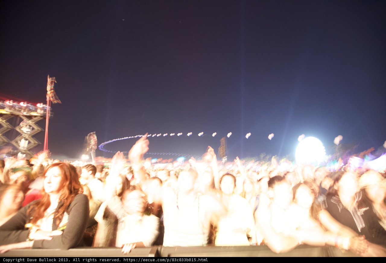 A Sea of Hands at Coachella