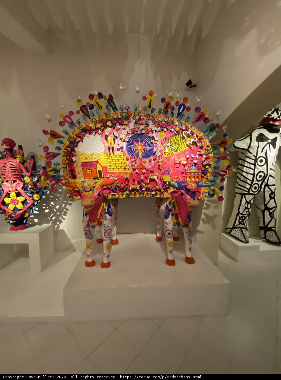 Vibrant Sculpture Exhibition at Xochimilco Museum