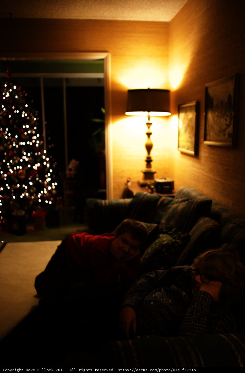 Cozy Christmas on the Couch