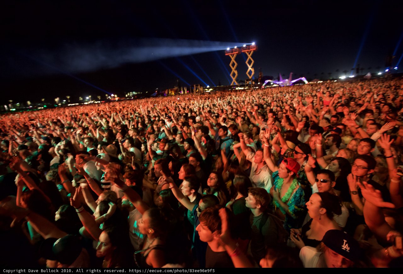 Cochella Crowd Goes Wild