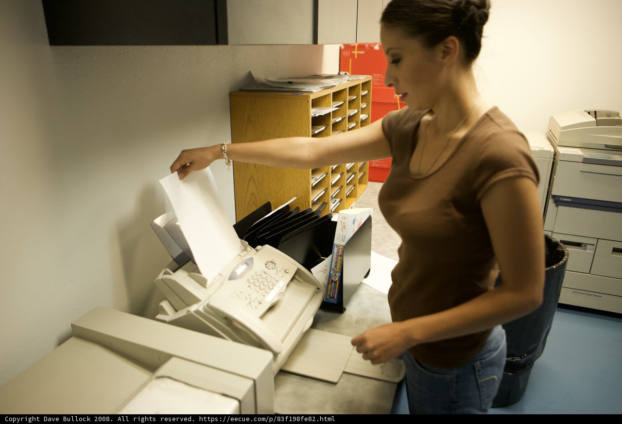 Printing Lady