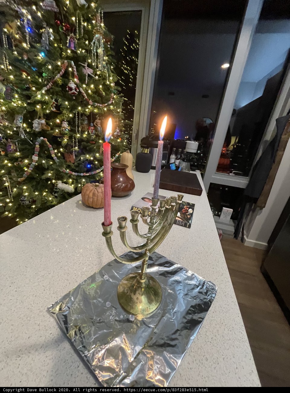 Hanukkah and Christmas in San Francisco